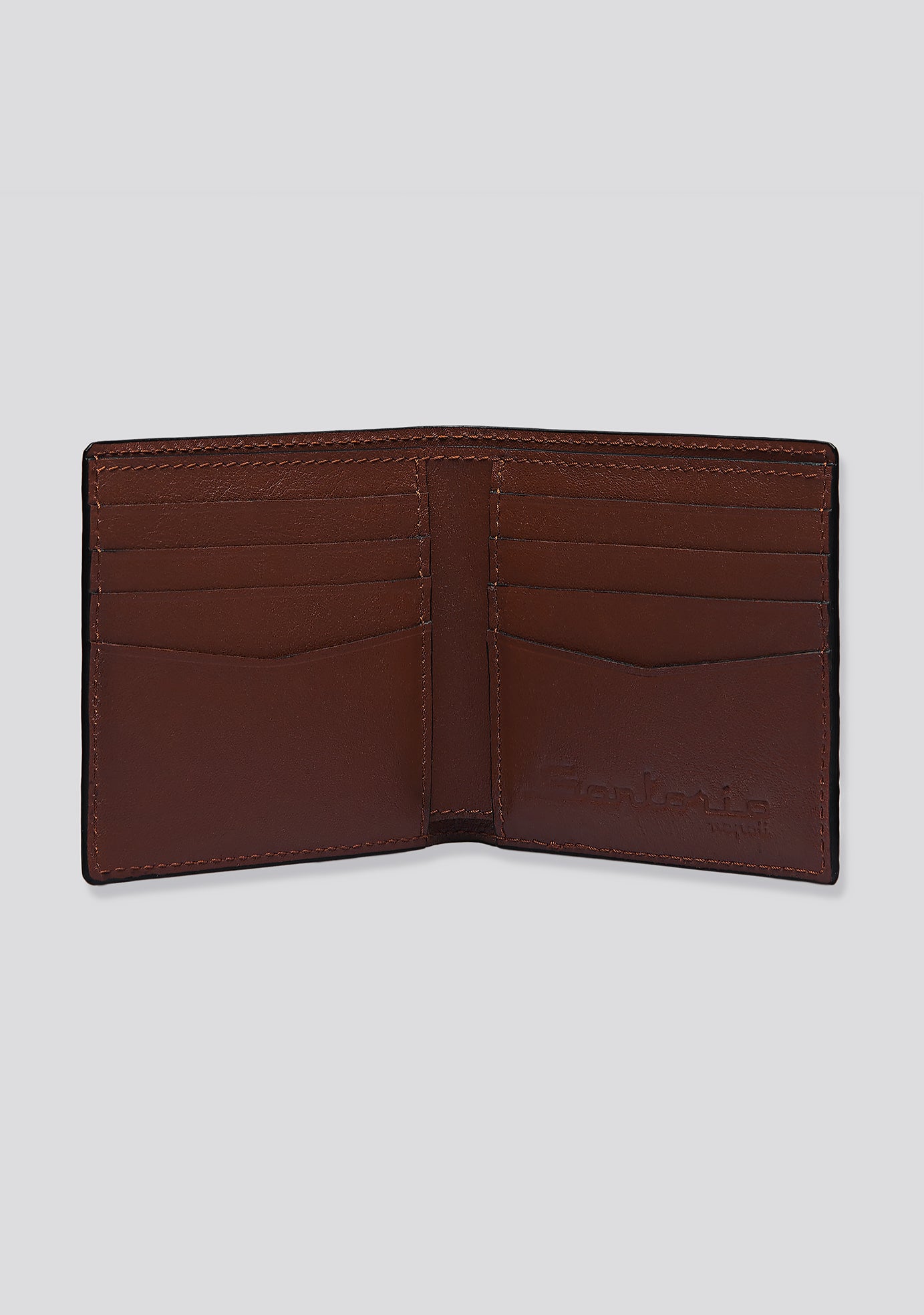 Brown Crocodile Leather Wallet