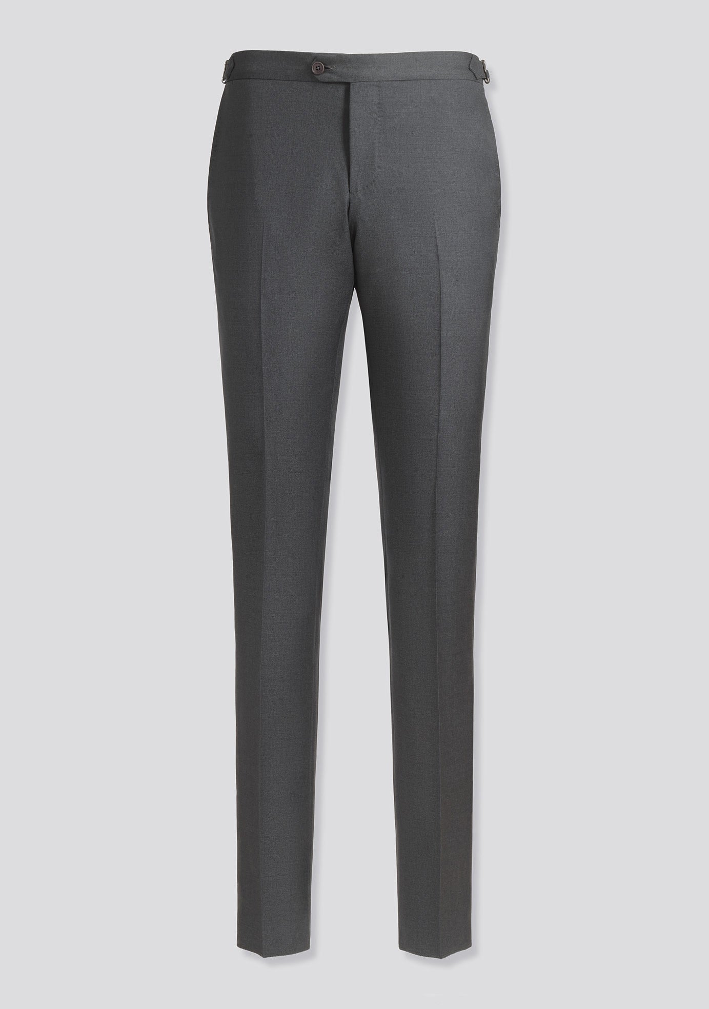 Grey Wool trousers with side adjusters – Sartorio Napoli
