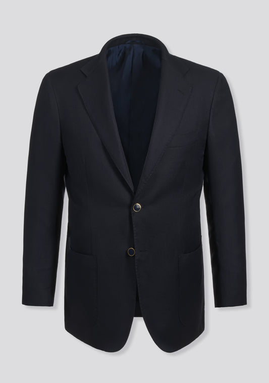 Dark Blue Wool Jacket