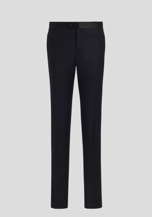 Navy Blue Tuxedo Trousers