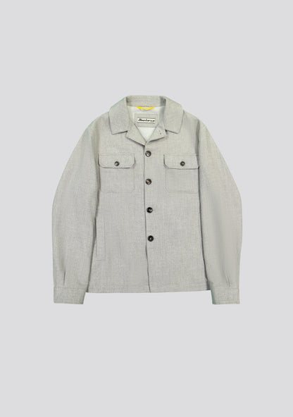 Grey Cashmere Leisure Suit