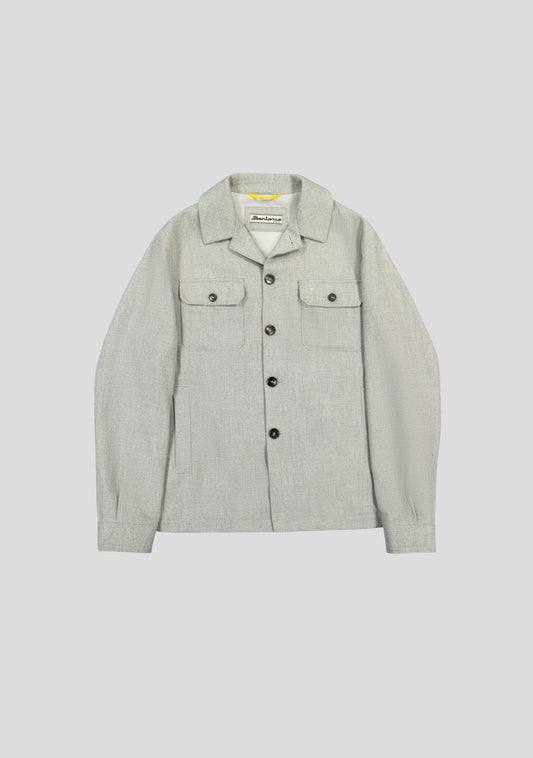 Grey Cashmere Leisure Suit