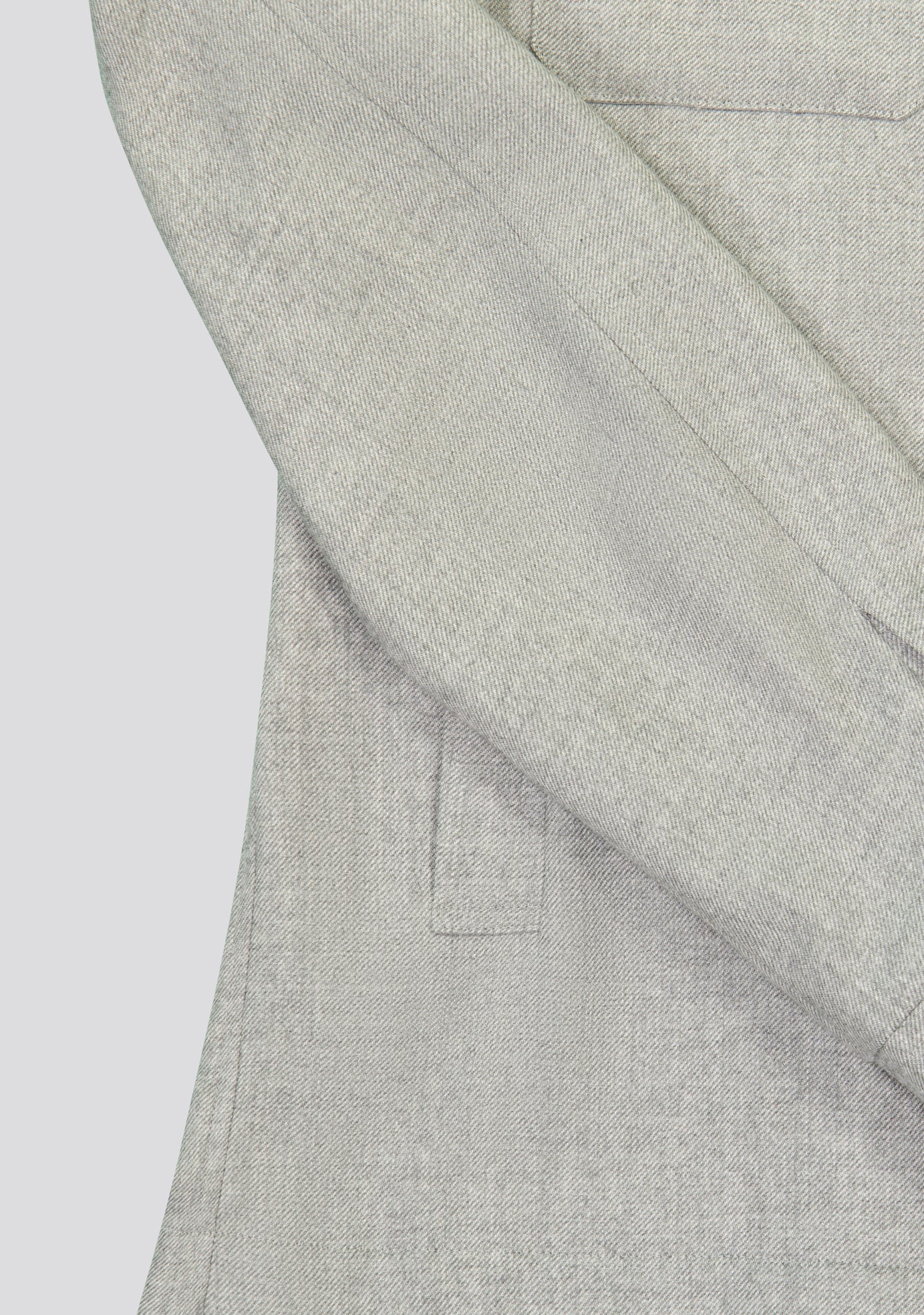 Grey Cashmere Leisure Suit