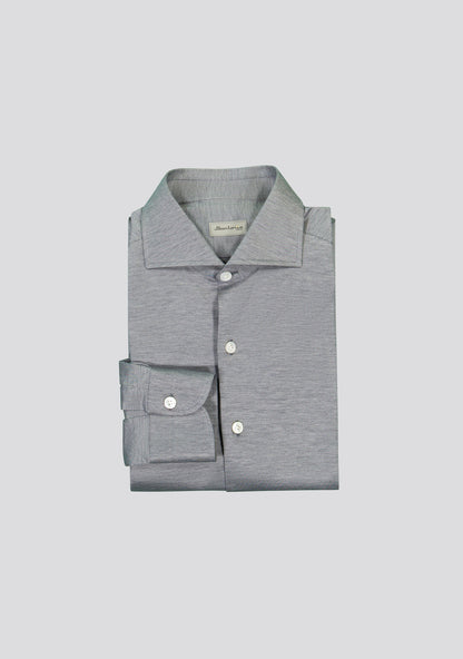 Grey Jersey Cotton Shirt