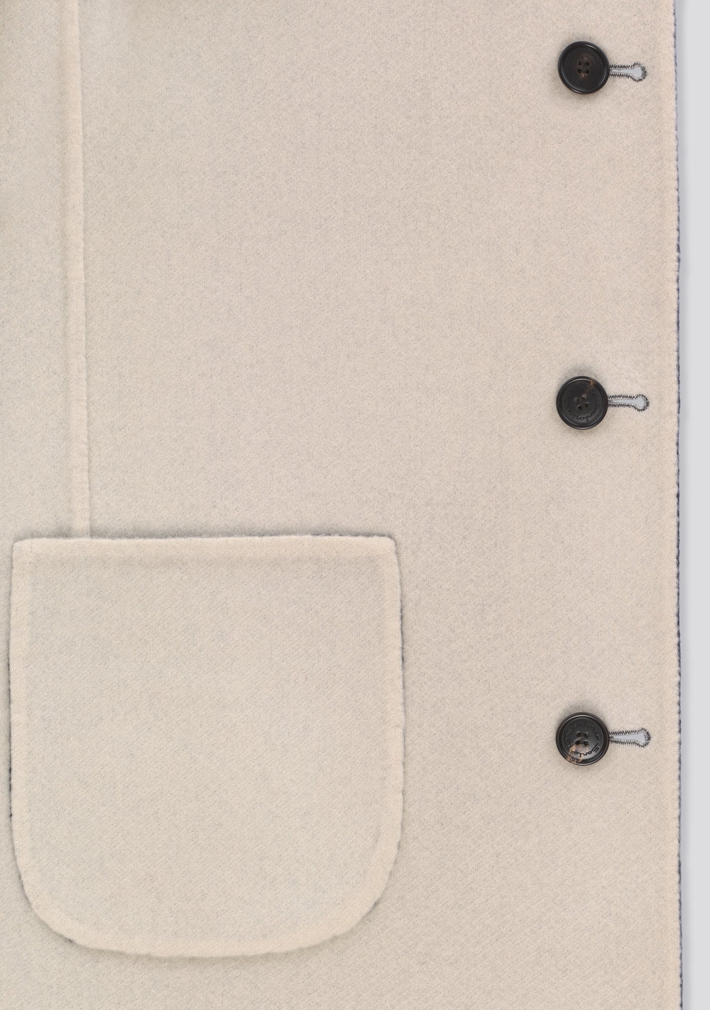 ジャケット・アウター SARTORIO / DOUBLE CASHMERE COAT Double Sided white and blue Cashmere Winter Coat – Sartorio Napoli