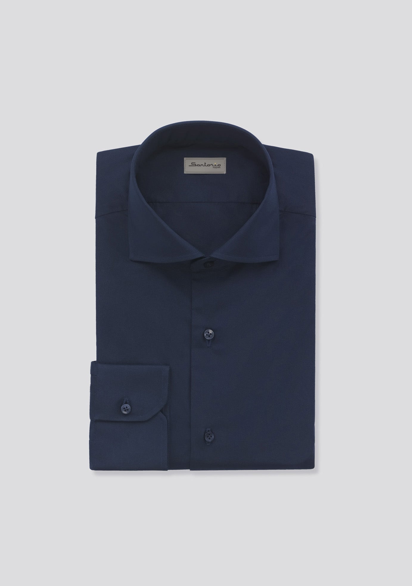 Ocean Blue Jersey Cotton Shirt