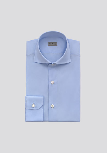 Sky Blue Jersey Cotton Shirt