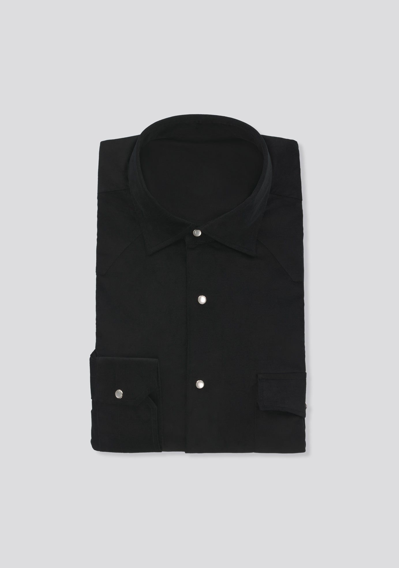 Black Texas Cotton Shirt