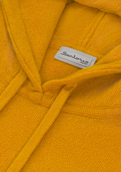 Mustard Yellow Cashmere Hoodie