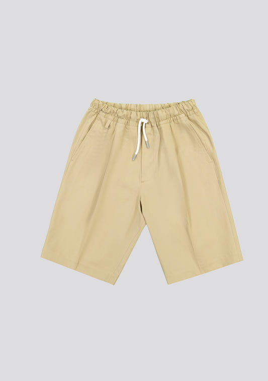 Sandy Yellow Bermuda Shorts