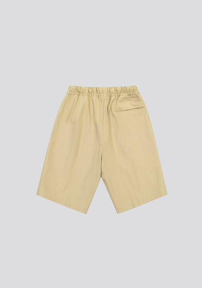 Sandy Yellow Bermuda Shorts