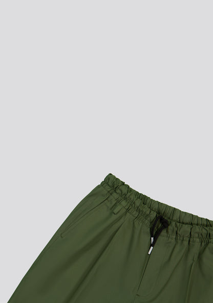 Olive Green Bermuda Shorts