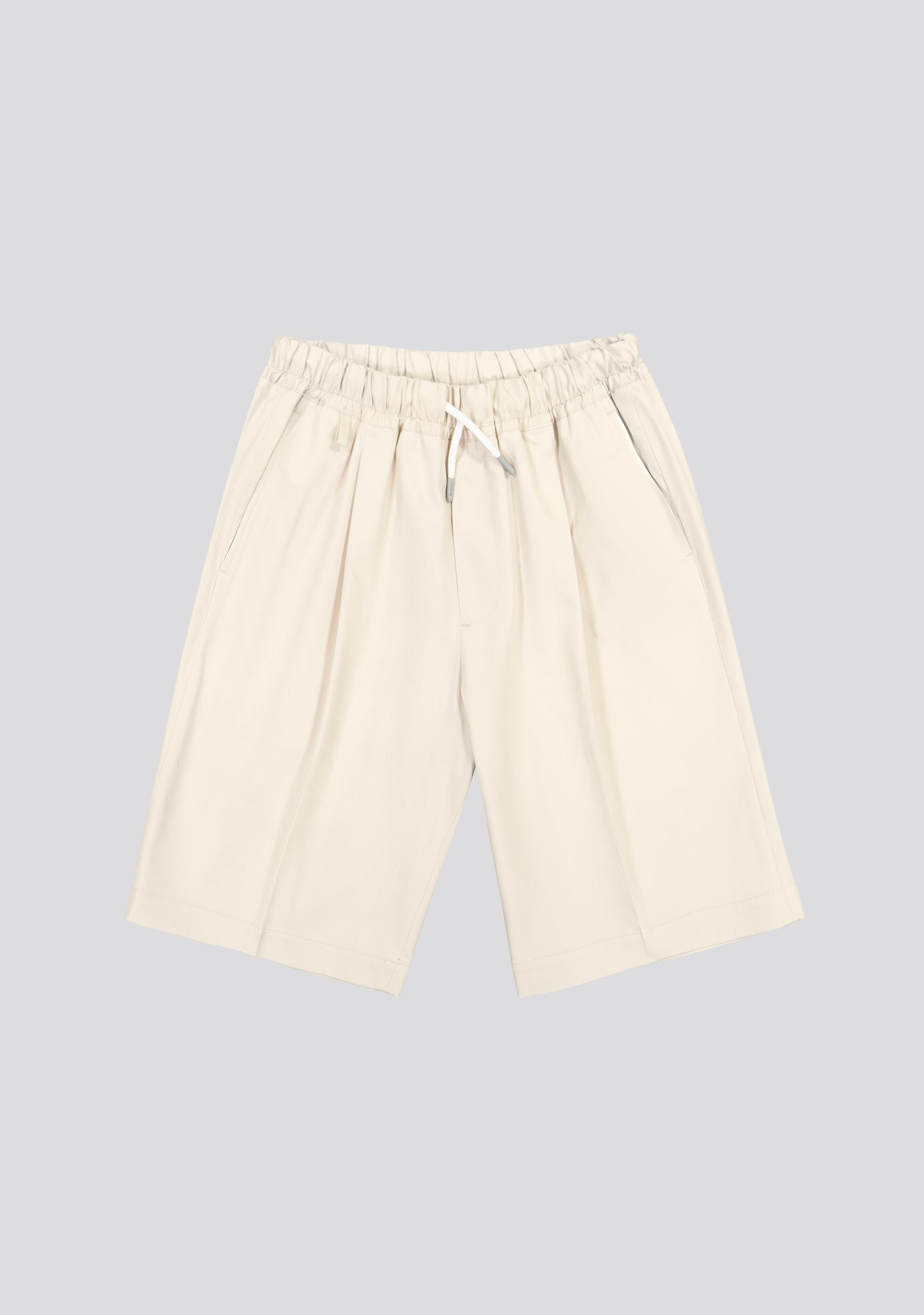 Beige Bermuda Shorts
