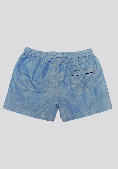 Denim Blue Swim Shorts