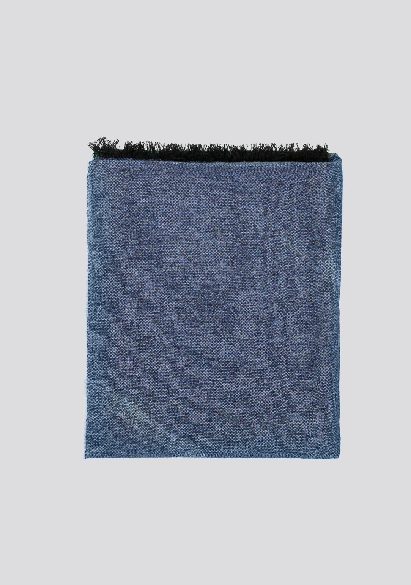 Dark Blue Wool Scarf