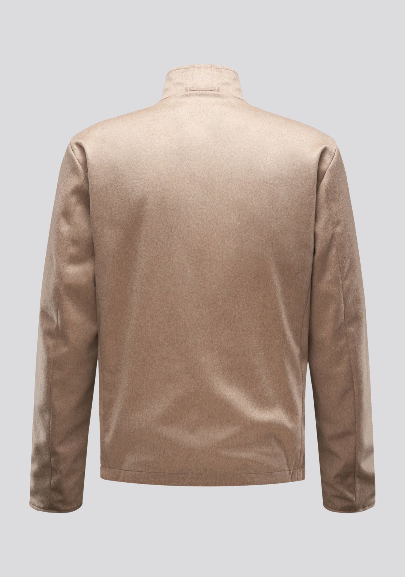 Double faced Beige Cashmere and Nylon Jacket Kired Collaboration