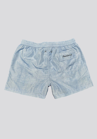 Ice Blue Swim Shorts