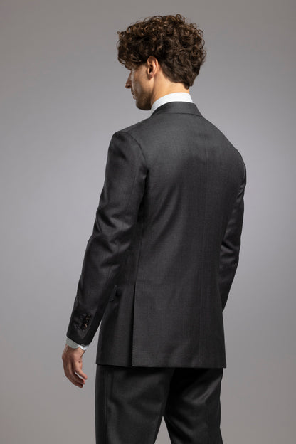 Steel Grey Virgin Wool Suit