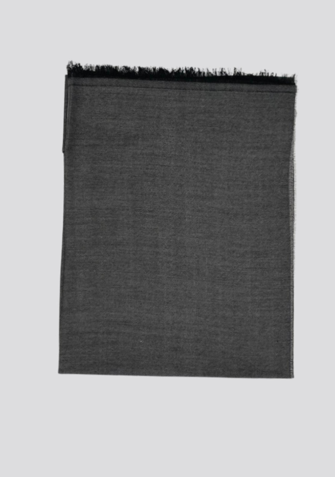 Grey Wool Scarf
