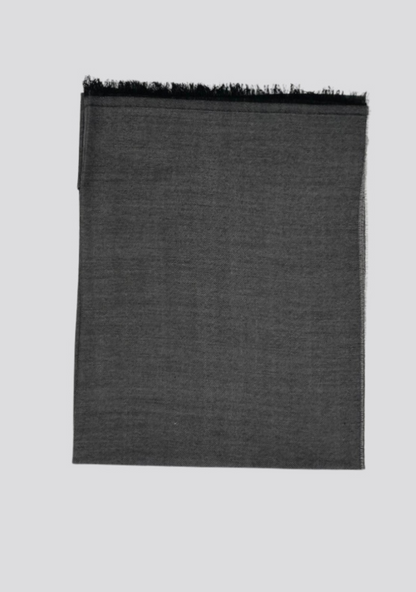 Grey Wool Scarf