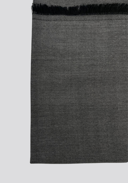Grey Wool Scarf