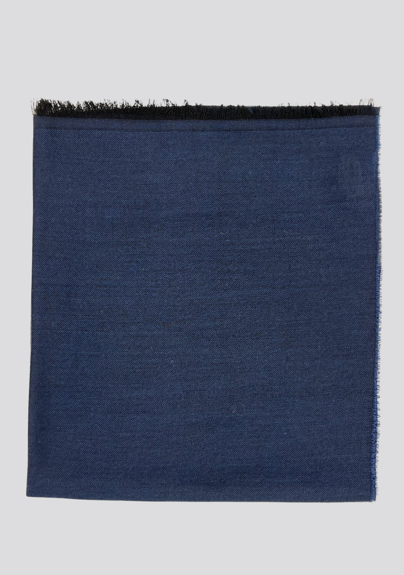 Dark Blue Wool Scarf