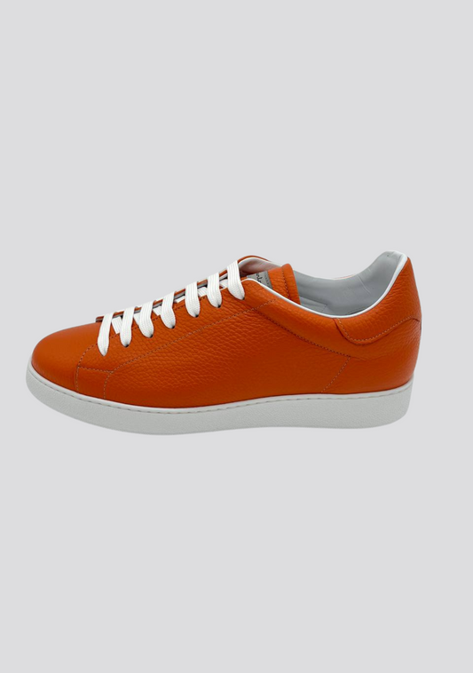 Orange Low Top Sneakers