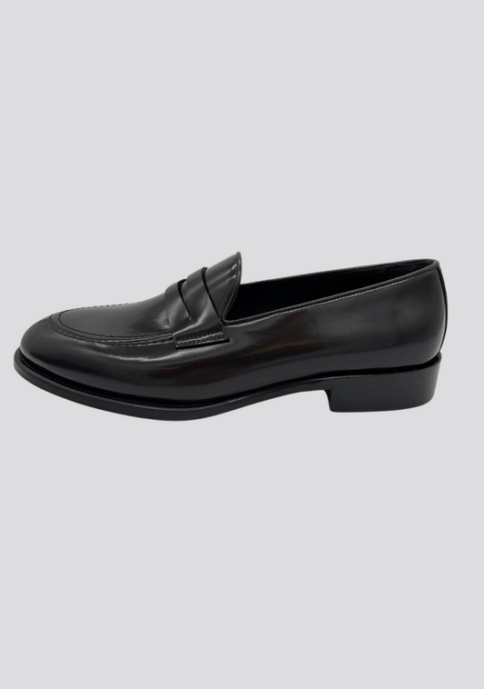 Dark Brown Calfskin Loafers