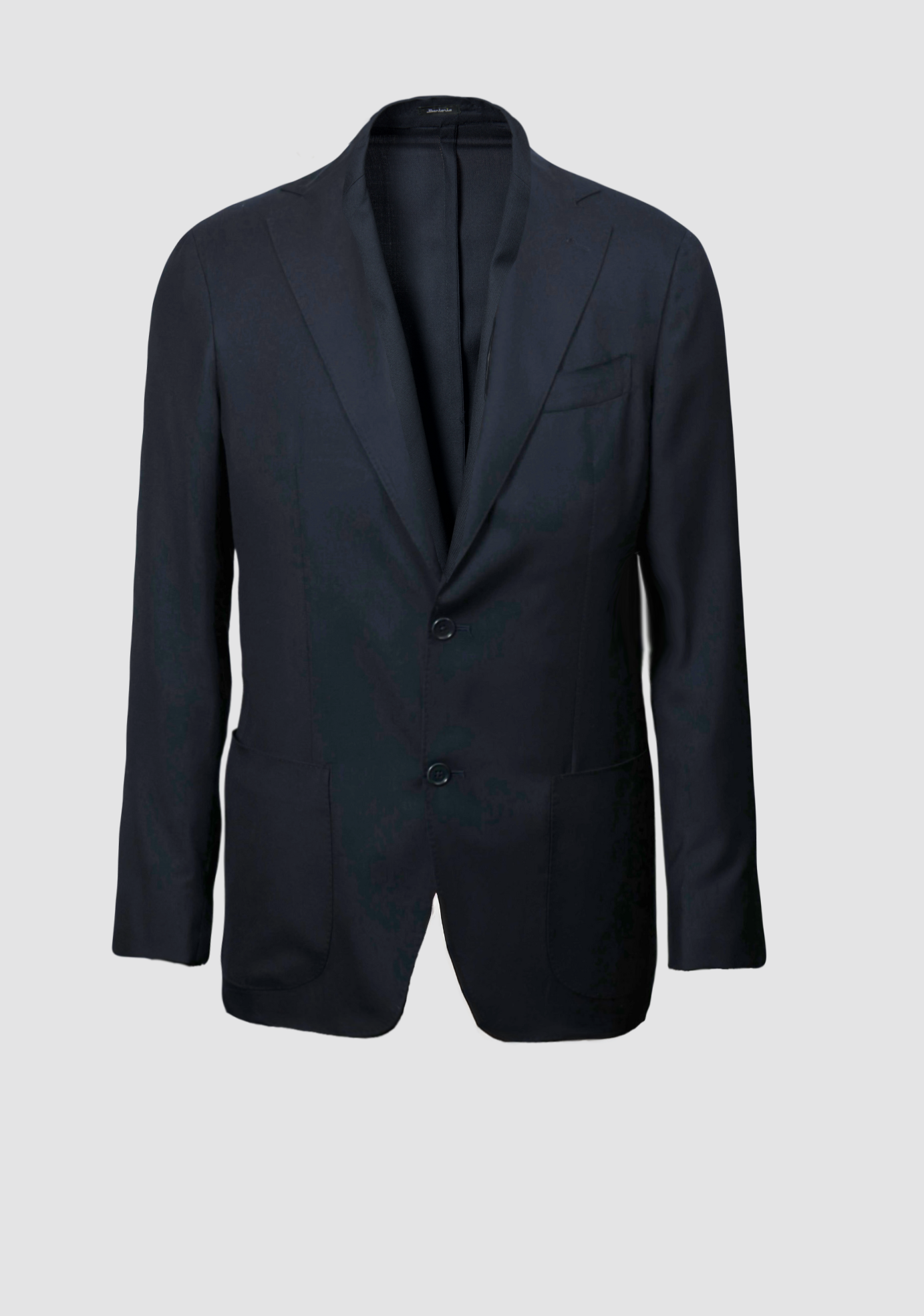 sartorio napoli スーツ48 Sartorio Napoli Midnight Navy Blue Melange Suit - 36/46