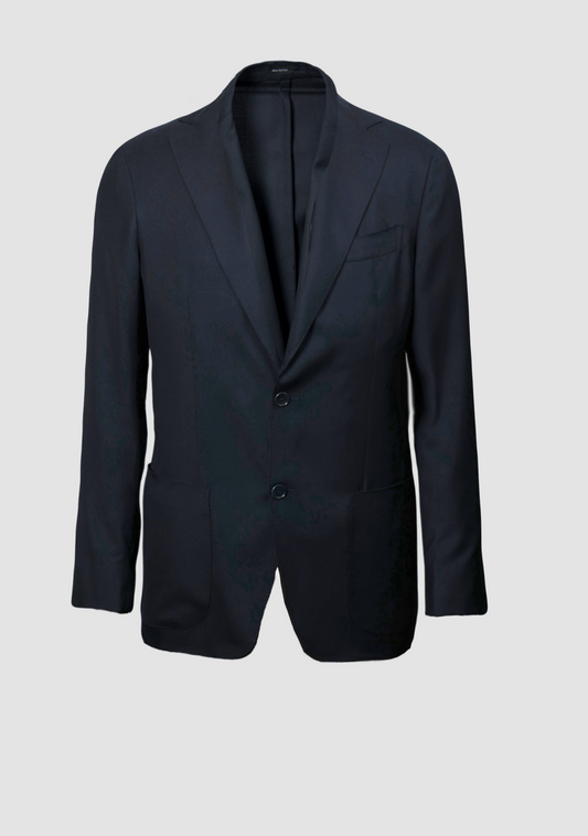 Night Blue Cashmere and Silk Suit